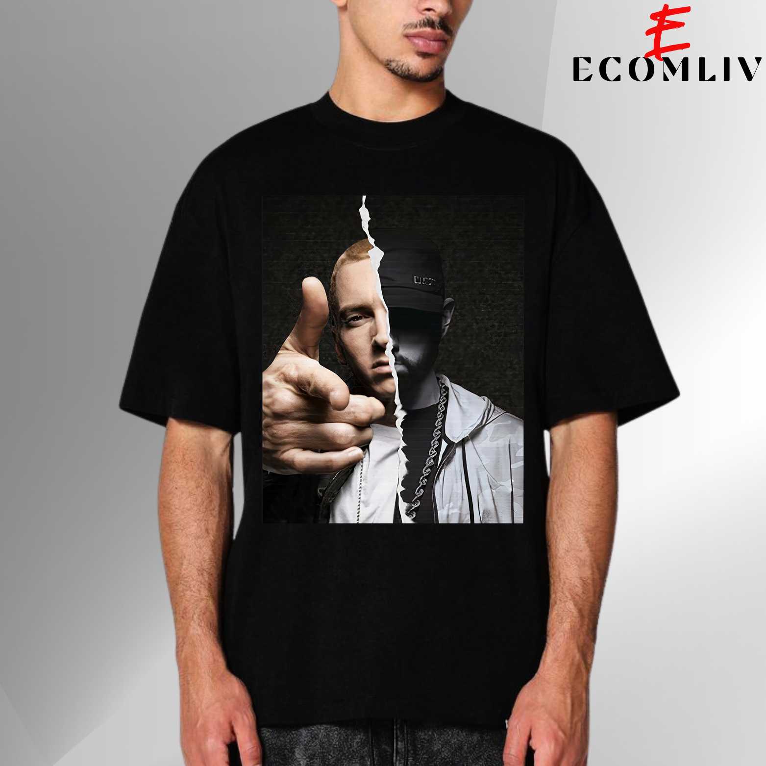 Eminem T Shirt, Hip Hop Streetwear Shirt, Unisex T-Shirt